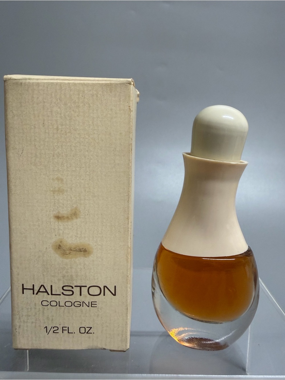 NEW Halston Cologne Natural Spray Perfume for Women 0.5 oz